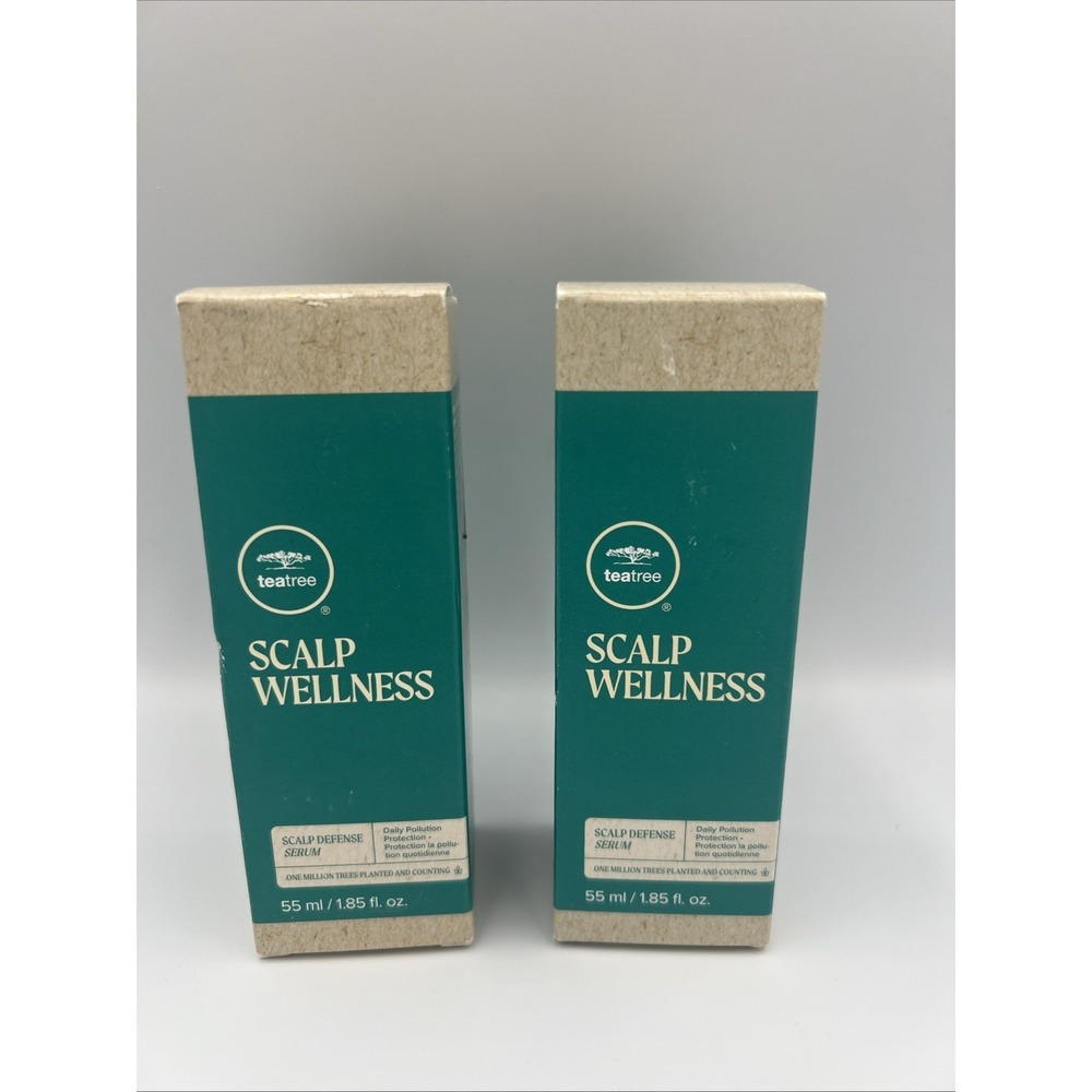 Paul Mitchell Tea Tree Scalp Defense/Wellness Serum 55ml New Lot Of 2